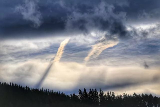Viento en Larrabetzu (Bizkaia). Foto de archivo: Víctor Uriarte
