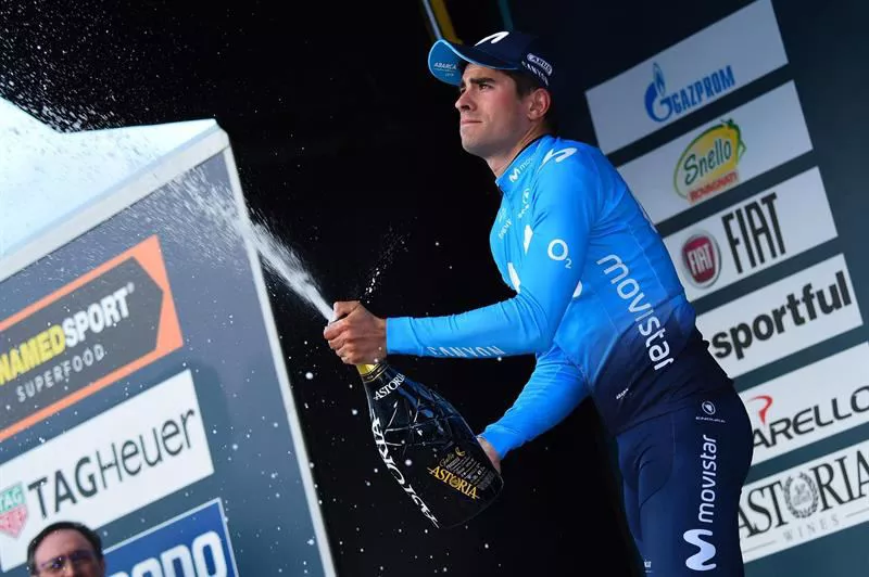 MIKEL LANDA PODIUM TIRRENO EFE