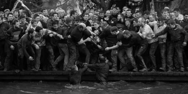 Imagen captada por el fotógrafo Oliver Scarff, ganador del primer premio de la categoría 'Sports - Singles'. EFE