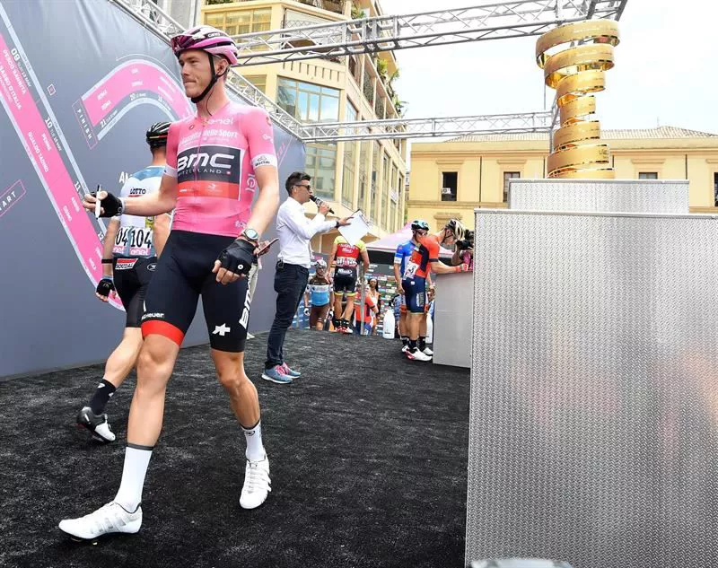 5ª etapa. Rohan Dennis. Foto: Efe