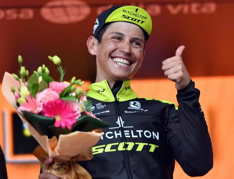6ª etapa. Esteban Chaves. Foto: Efe