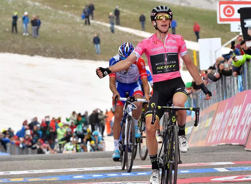 9ª etapa.  Simon Yates. Foto: Efe.