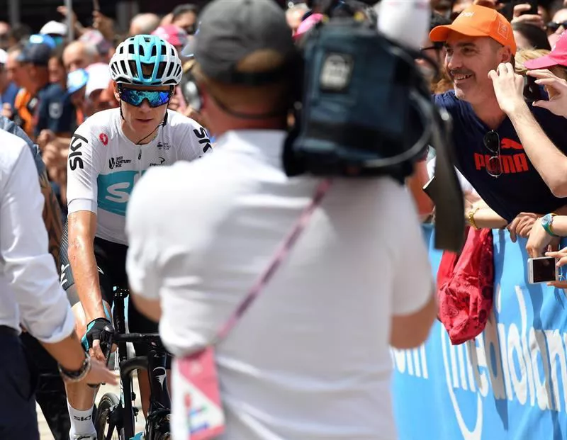 15ª etapa. Chris Froome. Foto: Efe.