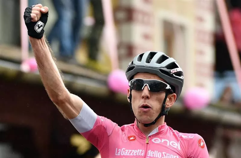 15ª etapa. Simon Yates. Foto: Efe.