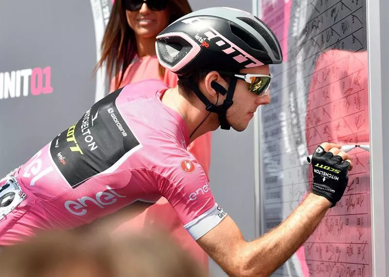 19ª etapa. Simon Yates. Foto: Efe.