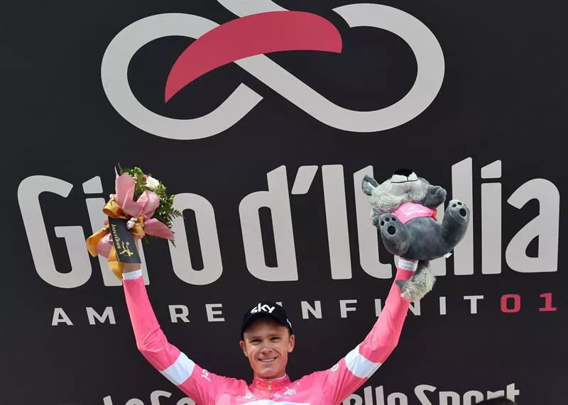 19ª etapa. Chris Froome. Foto: Efe.