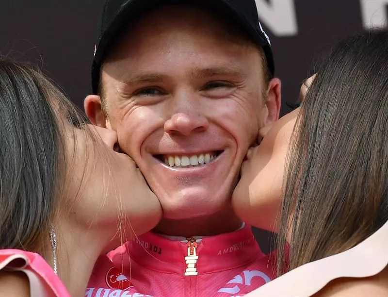 19ª etapa. Chris Froome. Foto: Efe.