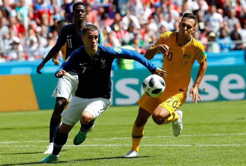 FRANCIA AUSTRALIA GRIEZMANN SAINSBURY EFE
