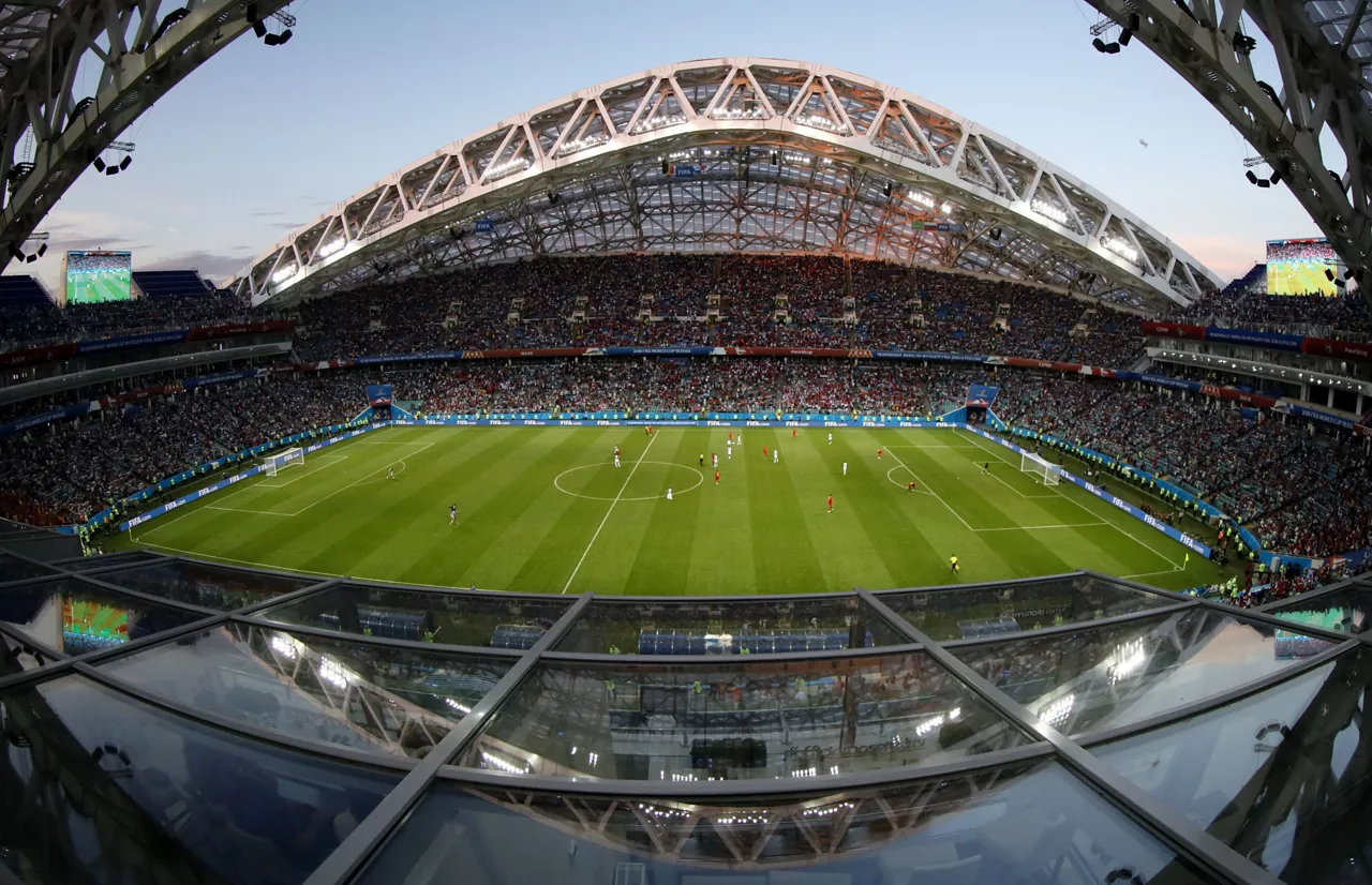 Estadio de Sochi. Foto: EFE