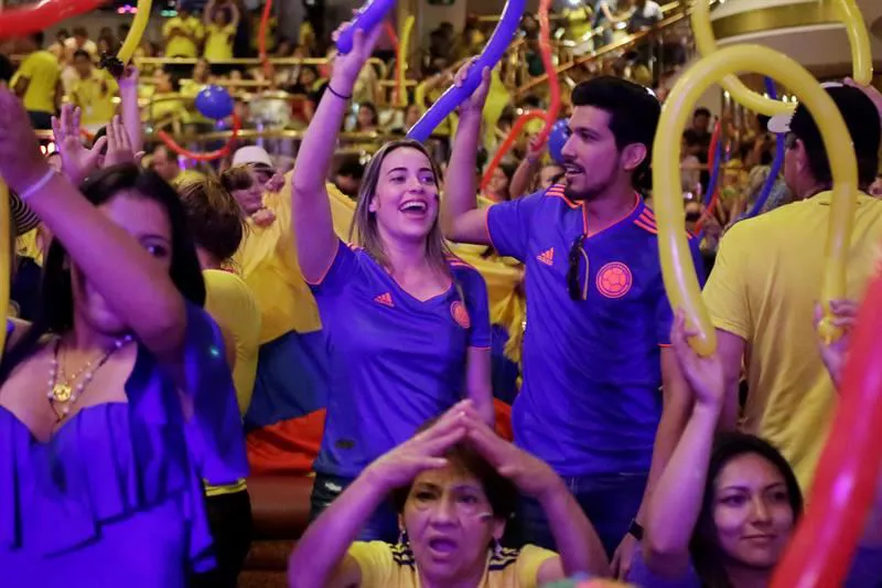 La afición de Colombia