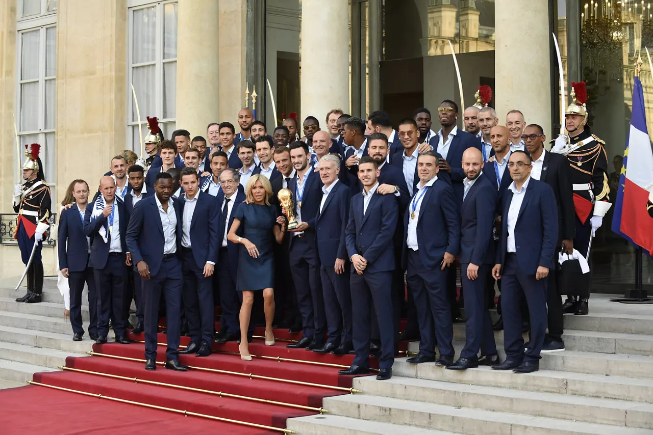 PARIS RECIBIMIENTO FRANCIA CAMPEON DEL MUNDO 2018 06