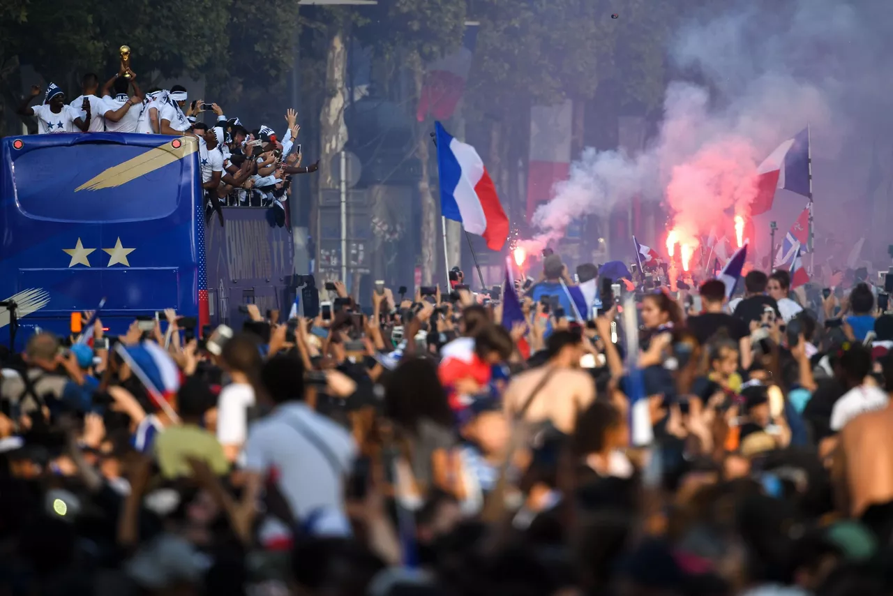 PARIS RECIBIMIENTO FRANCIA CAMPEON DEL MUNDO 2018 11