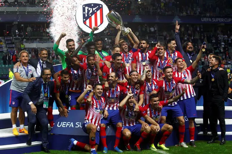 El Atlético, campeón. EFE