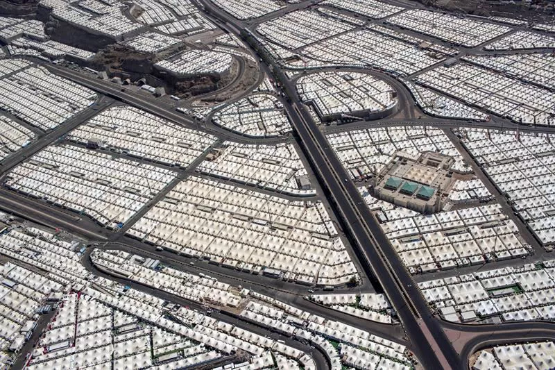 Peregrinación a La Meca. Foto: EFE.