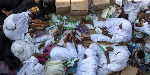 Peregrinación a La Meca. Foto: EFE.