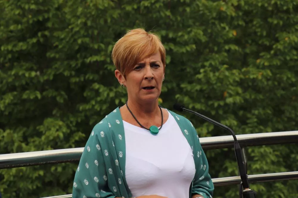 Arantxa Tapia Eusko Jaurlaritzako Ekonomiaren Garapen eta Azpiegitura sailburua. Argazkia: Irekia