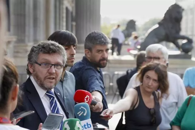 Fabian Salvioli Nazio Batuen Erakundeko errelatore berezia Diputatuen Kongresuan. Argazkia: EFE