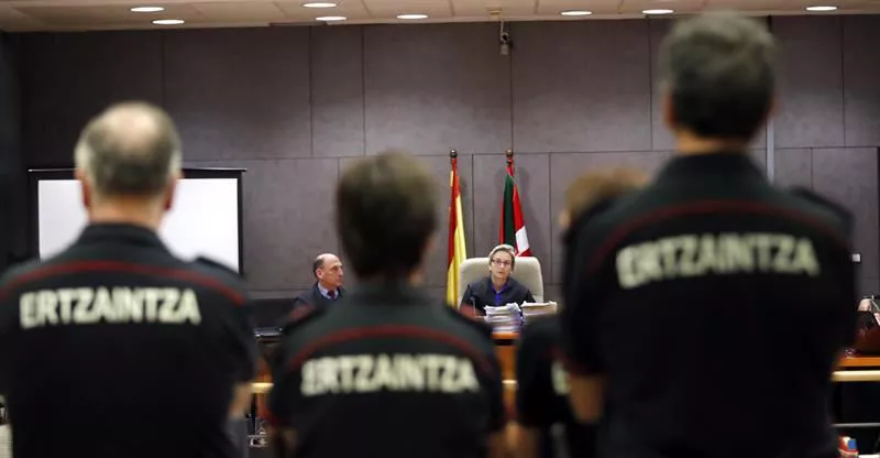 Cabacas auziaren epaiketaren zortzigarren eguna. ETBko bideo batetik ateratako argazkia