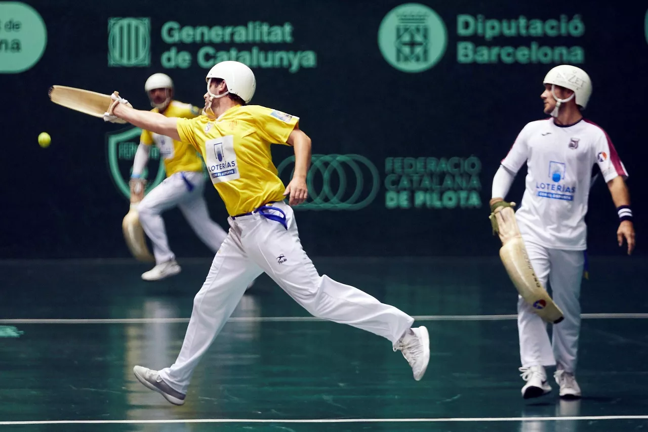 Aritz Erkiaga y Patxi Tambourindeguy. Foto: EFE