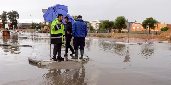 Gota Fría en el Mediterráneo. Foto: EFE.