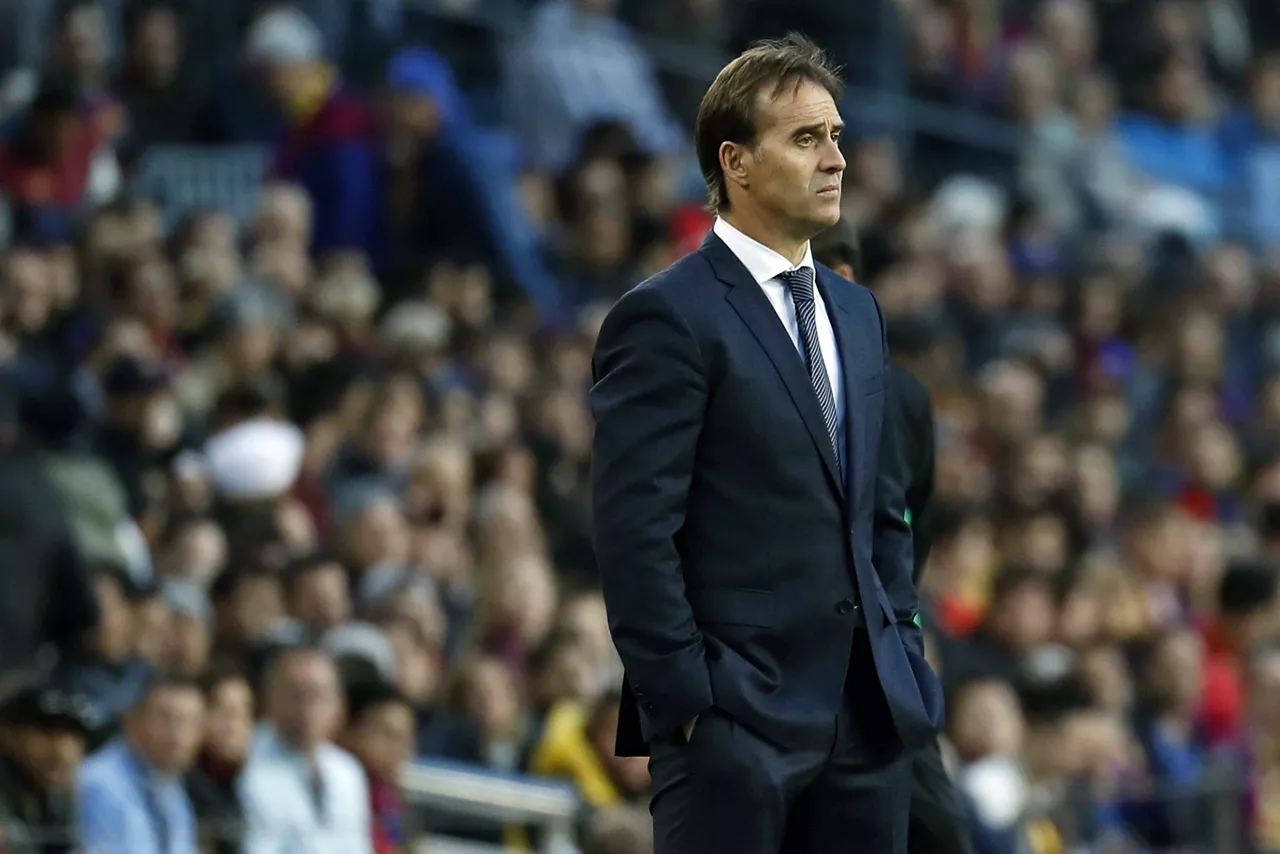 Julen Lopetegui. Foto: EFE