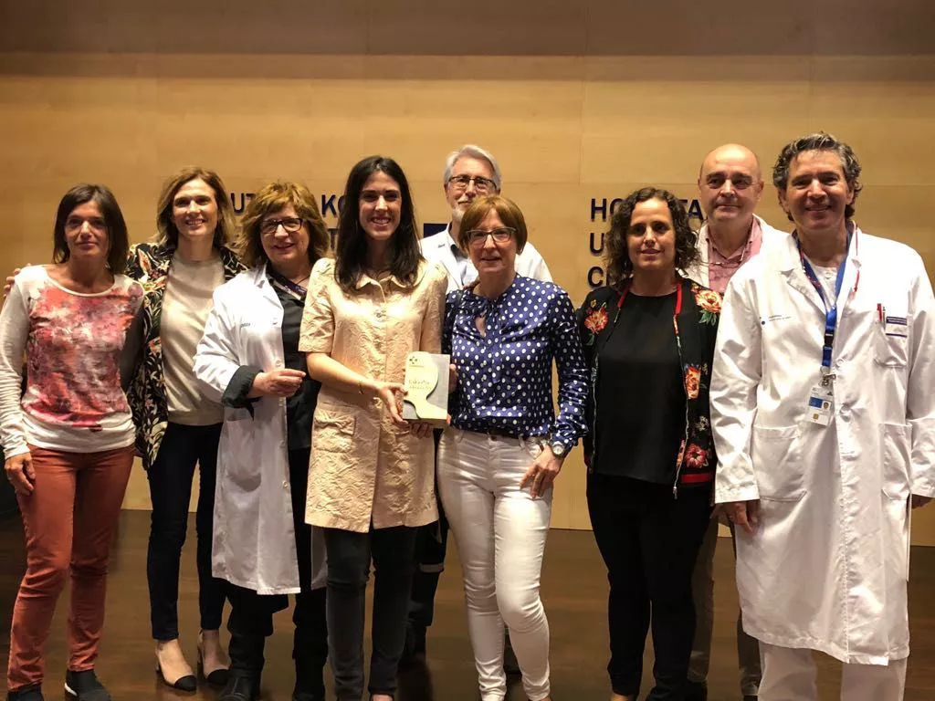 Profesionales de Osakidetza, participantes del proyecto. Foto: Departamento de Salud