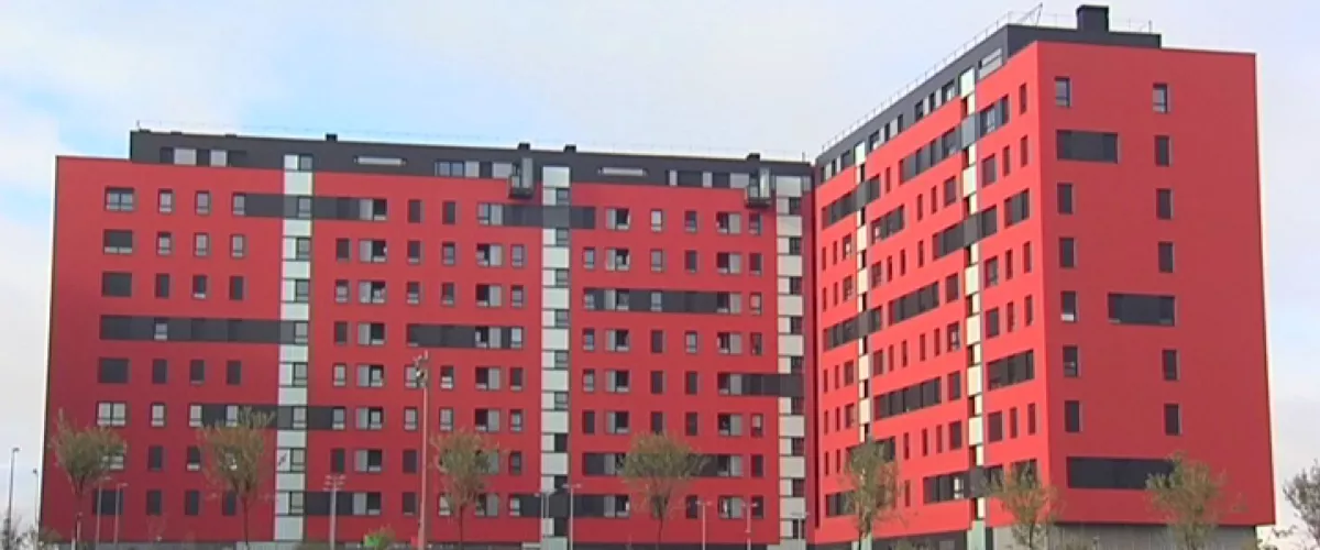 Imagen de archivo de una viviendas de VPO en Vitoria-Gasteiz.