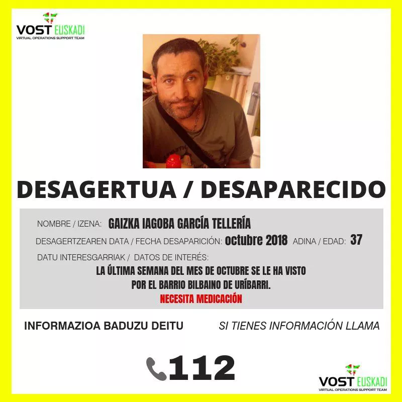 Gaizka Iagoba García Uribarrin ikusi zuten azkenekoz