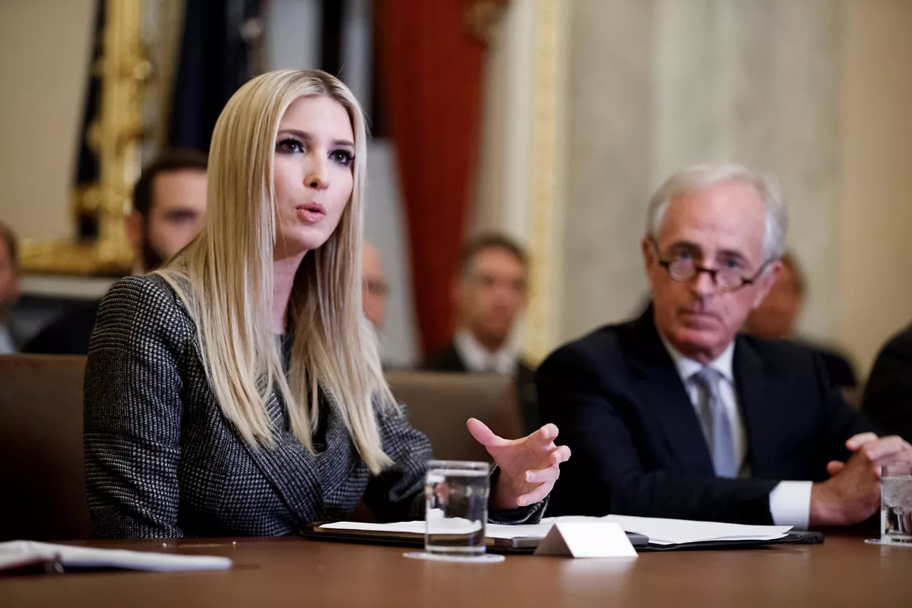 Ivanka Trump, AEBko presidentearen aholkularia Etxe Zurian. Argazkia: EFE
