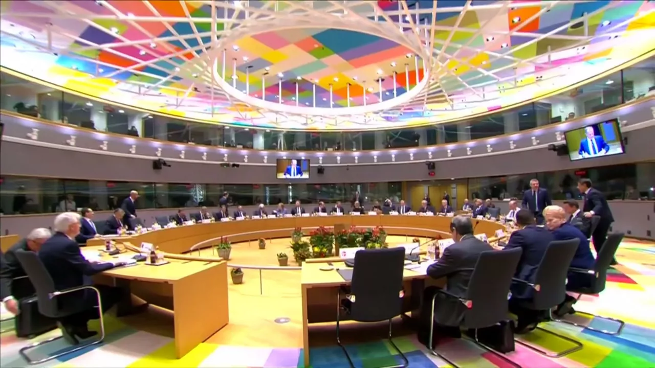 Europako Kontseilua EITB Mediaren artxiboko irudi batean.