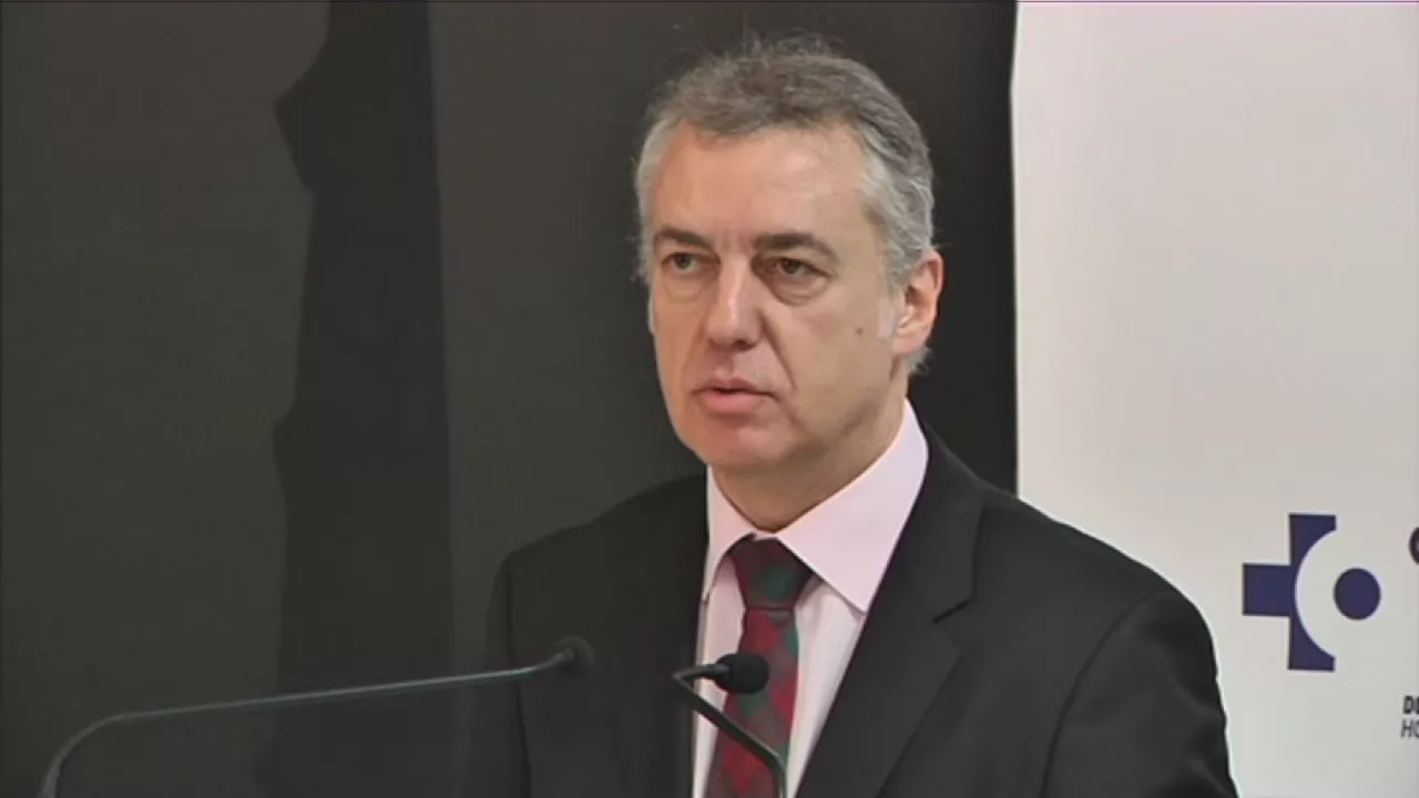 El lehendakari Iñigo Urkullu