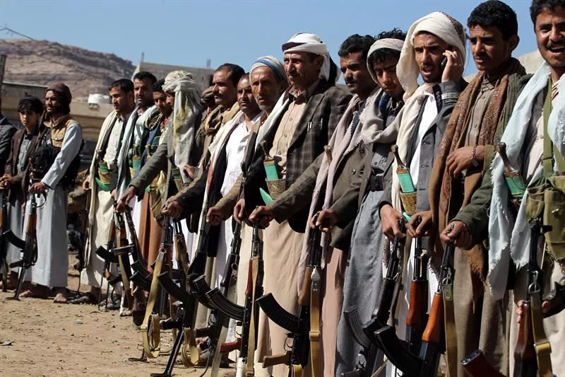 YEMEN REBELDES HUTIES ERREBELDEAK HUTIAK EFE