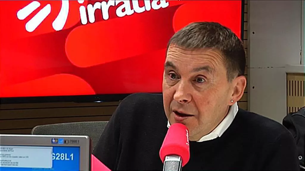 El coordinador general de EH Bildu, Arnaldo Otegi en 'Faktoria'