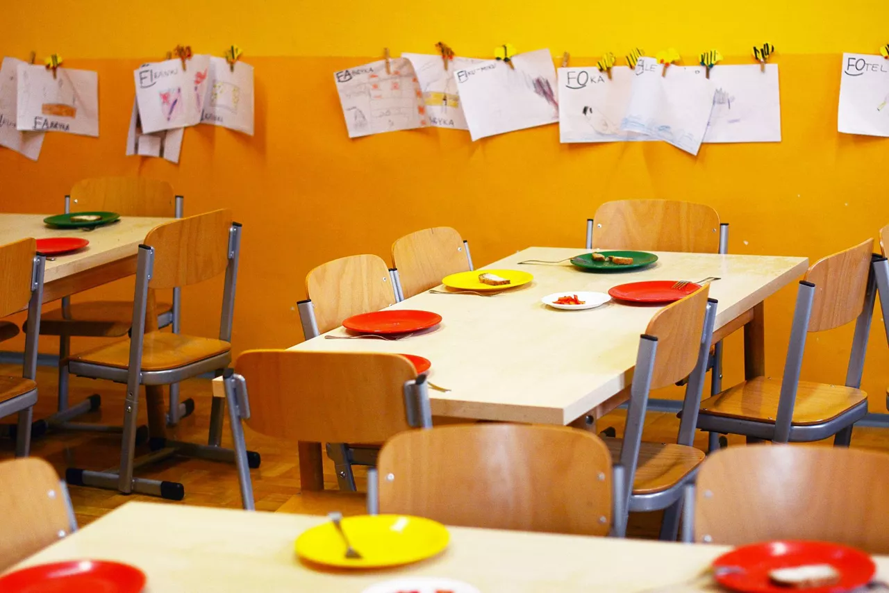 Comedor escolar.