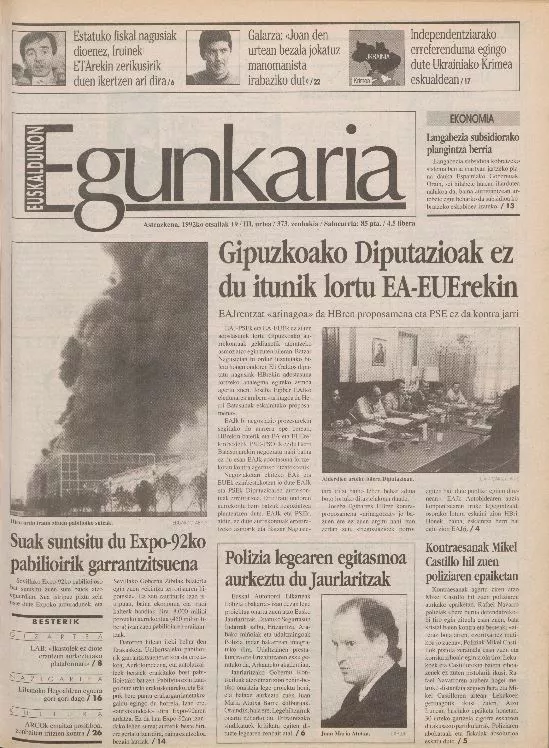 EGUNKARIA KOLDO MITXELENA