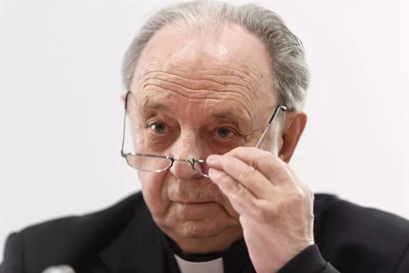 Juan Maria Uriarte Donostiako gotzain emeritua. Artxiboko argazkia: EFE