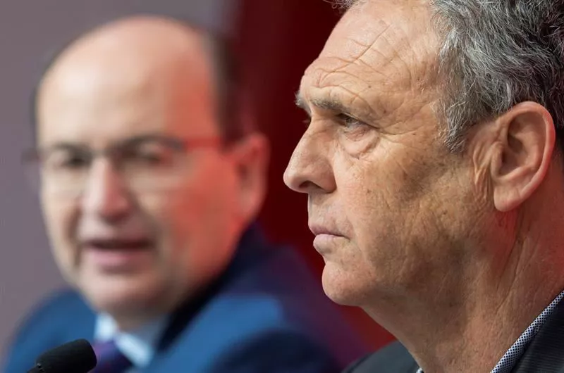 Joaquín Caparrós, durante su presentación