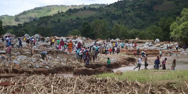 El sudeste de África, devastado por el ciclon Idai. Foto: Efe.