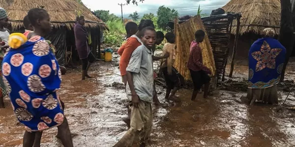 El sudeste de África, devastado por el ciclon Idai. Foto: Efe.