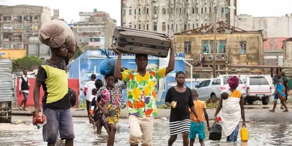 El sudeste de África, devastado por el ciclon Idai. Foto: Efe.