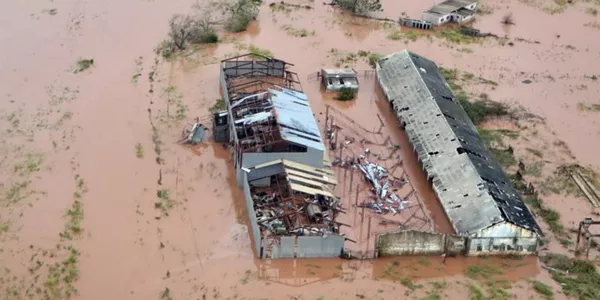 El sudeste de África, devastado por el ciclon Idai. Foto: Efe.