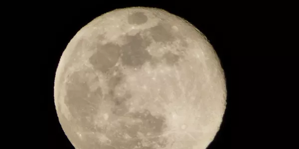Luna de gusano en Leitza. Foto: Josu Sukuntza