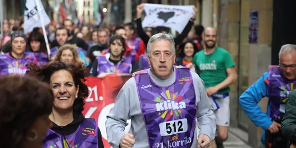 Korrika, 6 de abril. Foto: AEK