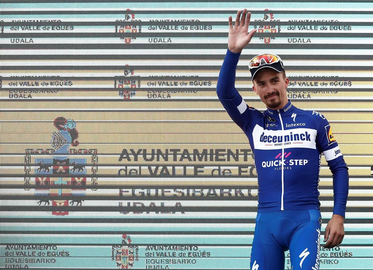 Julian Alaphilippe (Deceuninck-Quick Step). Argazkia: EFE