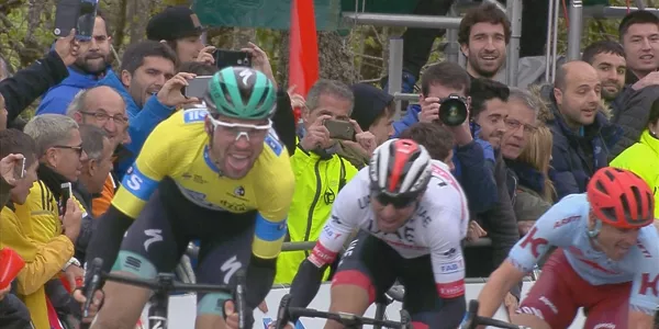 Maximilian Schachmann, ganador en Estibaliz. Foto: EFE