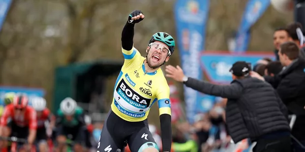 Maximilian Schachmann, ganador en Estibaliz. Foto: EFE