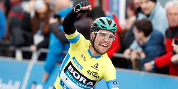 Maximilian Schachmann, ganador en Estibaliz. Foto: EFE