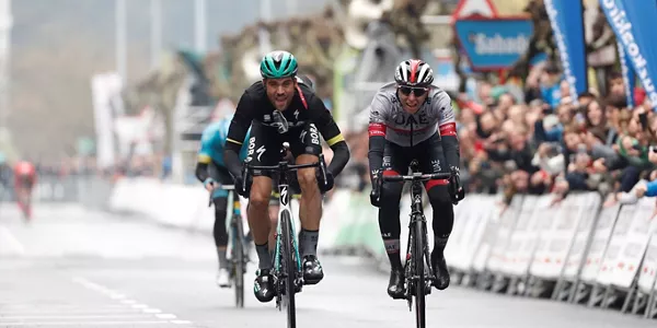 Maximilian Schachmann, ganador en Arrigorriaga. Foto: EFE