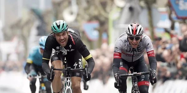 Maximilian Schachmann, ganador en Arrigorriaga. Foto: EFE