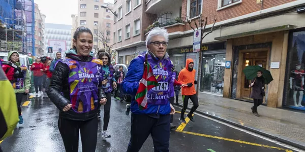 EiTB, con la Korrika. Foto: EiTB.